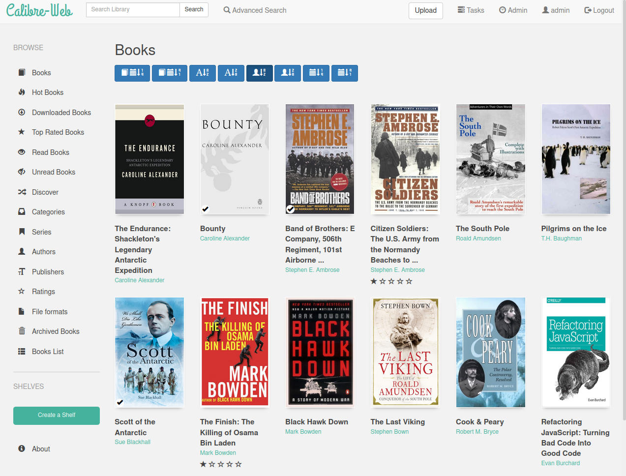 Calibre-Web 打造你自己的图书馆